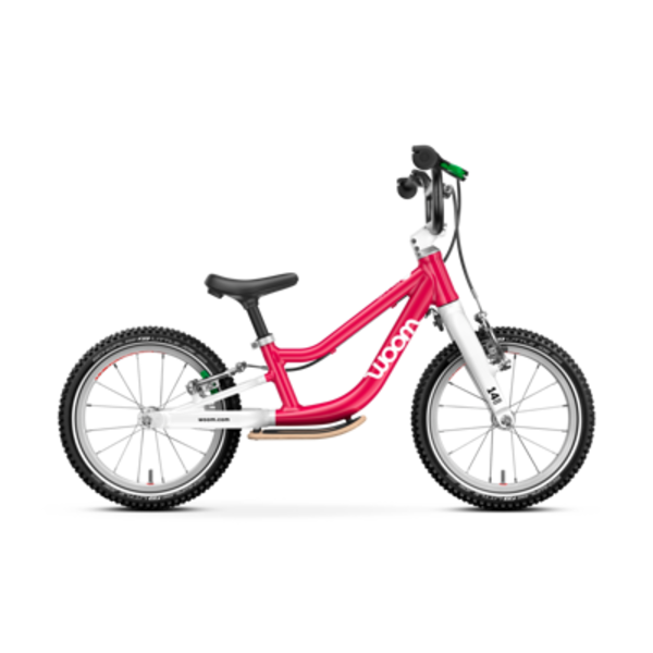 Woom Woom GO 1 Plus 14-inch Balance Bike | Age 3 - 4.5 years | Height 95 - 110 cm