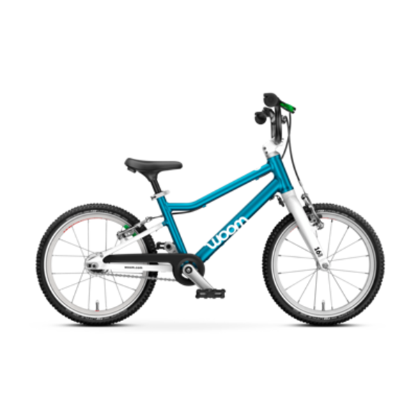 Woom Woom GO 3 Automagic 16-inch Kids Bike | Age 4 - 6 years | Height 105 - 120 cm