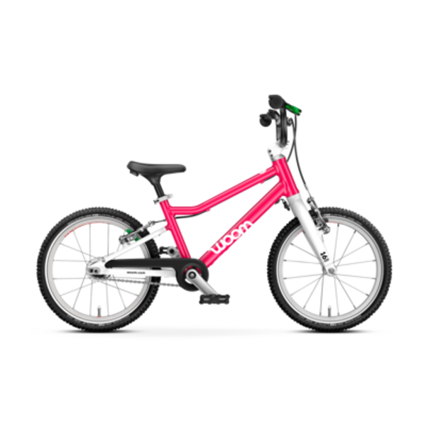 Woom Woom GO 3 Automagic 16-inch Kids Bike | Age 4 - 6 years | Height 105 - 120 cm