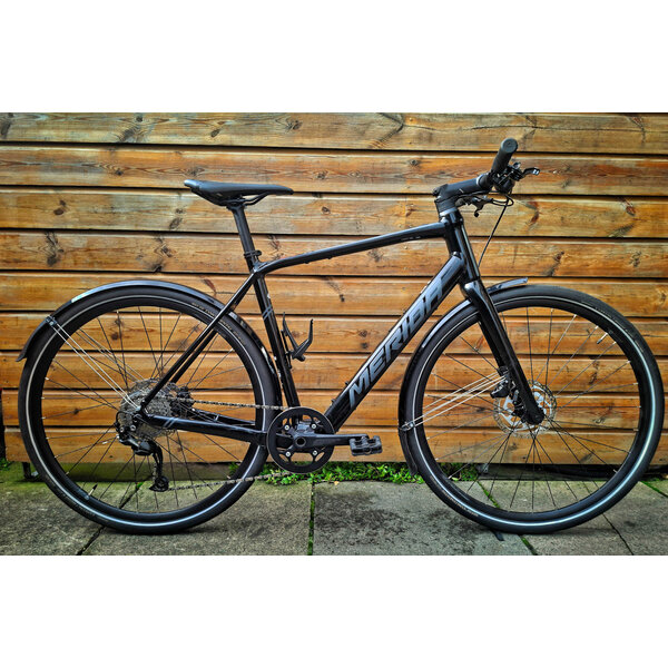 Second Hand Bike Merida eSpeeder 200 Electric City Bike, Black, Large (175-190cm), Private Sale