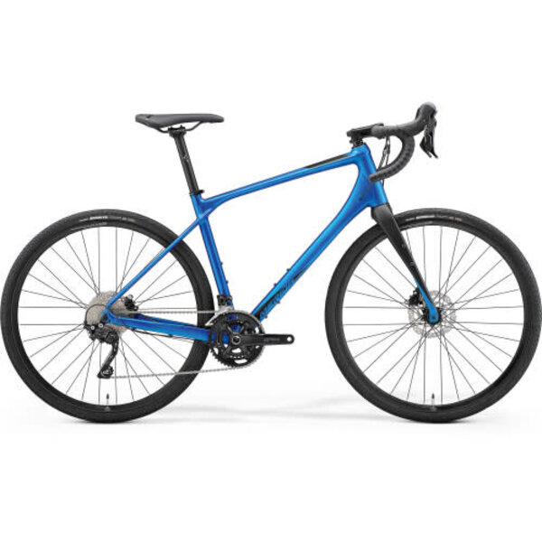 Merida Silex 400 Ex-Demo Gravel Bike, Blue, Reduced