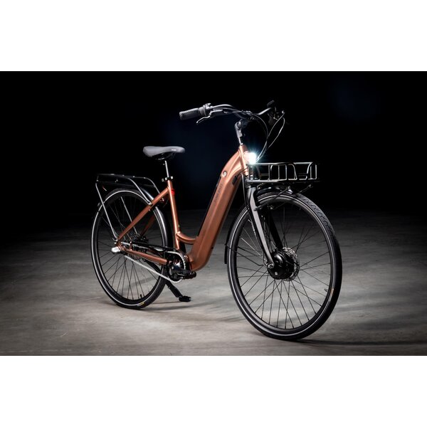 Ex-Demo Electric Bike Kuma S2 (Fr-Drive) Step Through, Bronze, Small 44cm (155-170cm)