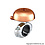 CatEye CatEye OH-2200 Yamabiko Copper Bell: COPPER