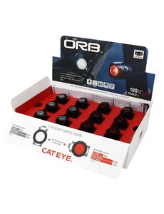 CatEye CatEye ORB Front & Rear Bike Light Retail Box Kit (12pcs)
