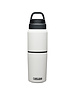 CamelBak CamelBak MultiBev SST Vacuum Stainless 500ml Bottle with 350ml Cup 2020: WHITE/WHITE 500ML