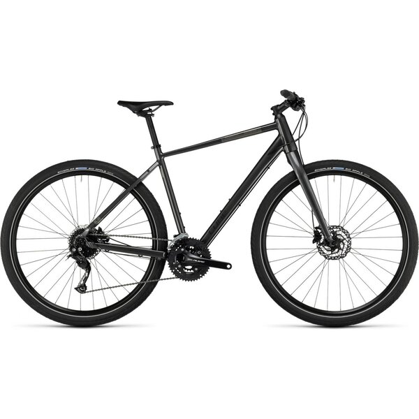 Cube Hyde Hybrid Metal-Grey/Black