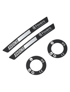 Favero Favero Assioma DUO/UNO  Set of adhesive labels