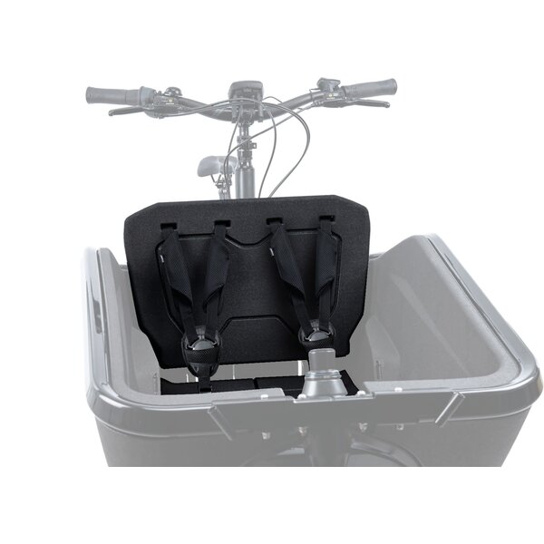 Cube Cargo Seat 2.0 for Cube Cargo Bikes (two Kids) Black