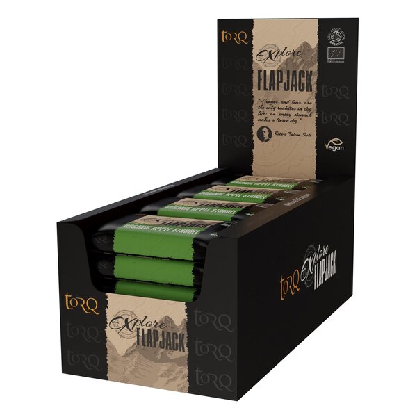 TORQ Torq Explore Flapjack Organic Bar (Box of 20 X 65g)