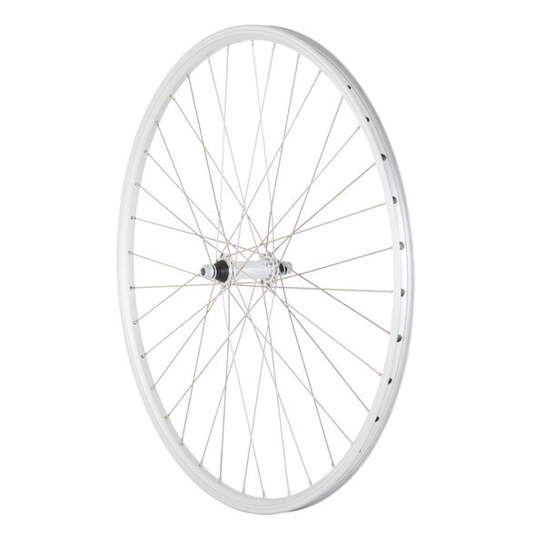 M Part Front Wheel 700c Std Axle Hybrid 36-spoke, Silver MPart Double-Wall
