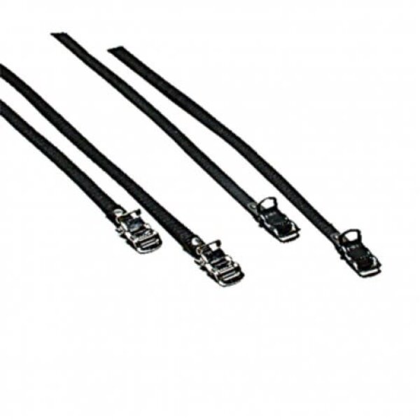 Oxford Oxford Toe Straps Nylon Pair - Black