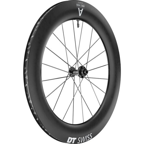 DT Swiss DT Swiss ARC 1400 Dicut disc brake wheel, carbon clincher 85 x 22 mm Rim, Front