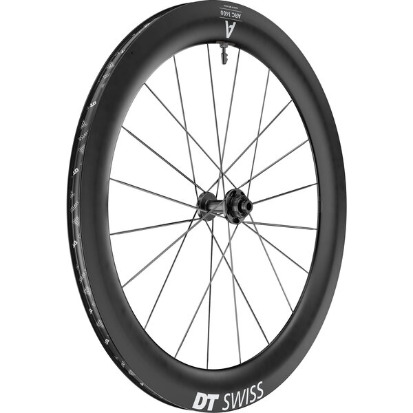 DT Swiss DT Swiss ARC 1400 Dicut disc brake wheel, carbon clincher 65 x 22 mm Rim, Front