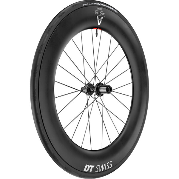 DT Swiss DT Swiss ARC 1100 Dicut disc brake WTS, carbon clincher 85 x 22 mm Rim, Rear with tyre
