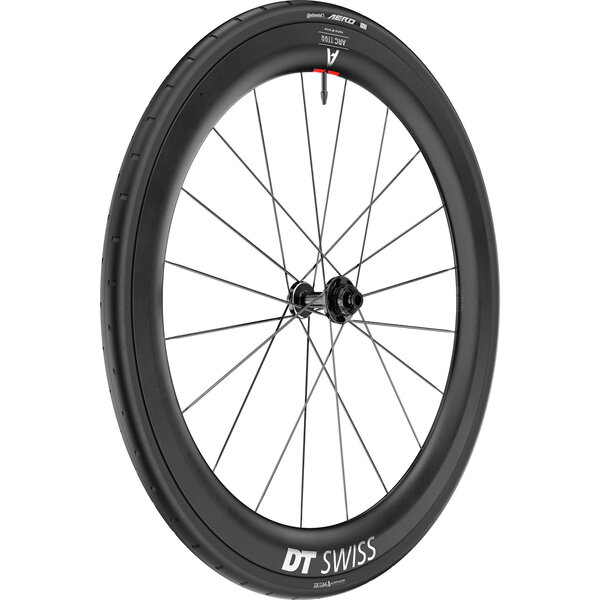 DT Swiss DT Swiss ARC 1100 Dicut disc brake WTS, carbon clincher 55 x 22 mm Rim, Front with tyre