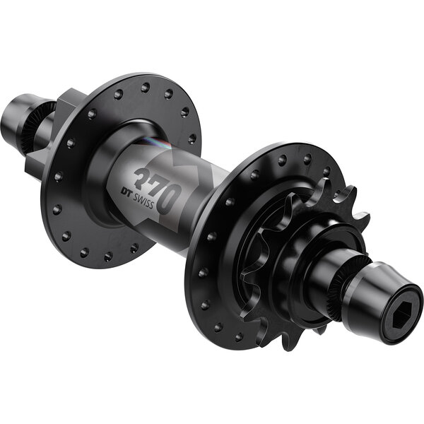 DT Swiss DT Swiss 370 Classic Rear disc 6 bolt 135 x 10 mm, Singlespeed 32 hole