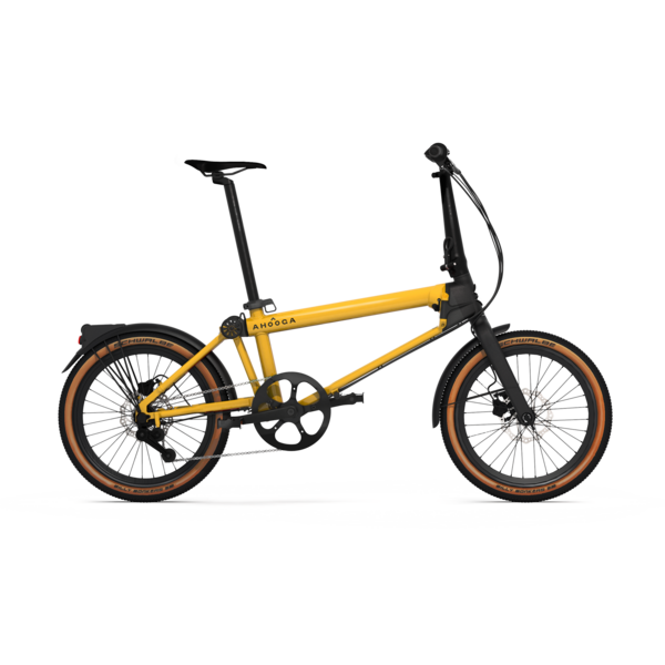Ahooga Ahooga A-MAX Folding Bike One Size (Rider's Height 150 cm to 205 cm)