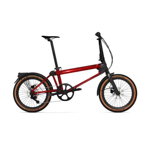 Ahooga Ahooga A-MAX Folding Bike One Size (Rider's Height 150 cm to 205 cm)