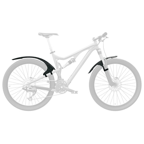 SKS SKS Mudrocker MTB Mudguard  Set:  For wheel size 27.5"-29"