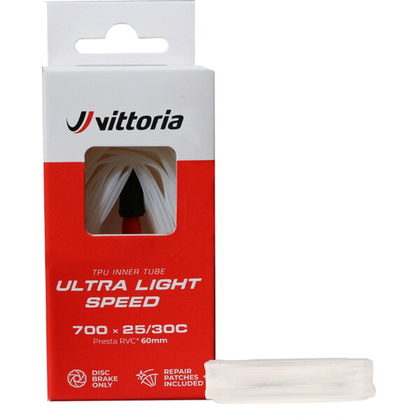 Vittoria Vittoria Ultra Light Speed 700x25/30 FV presta RVC 80mm Innertube