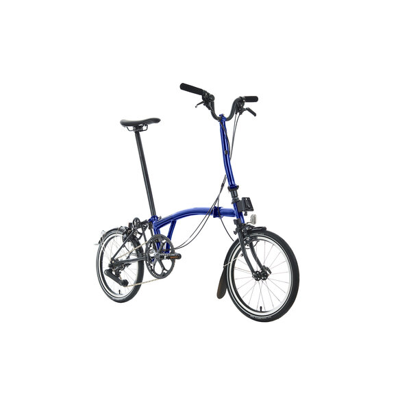Brompton Brompton P Line 4 Speed - 54T, Folding Bike with Mudguards