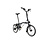 Brompton Brompton C Line 6 Speed - 50T, Folding Bike with Mudguards, Pump