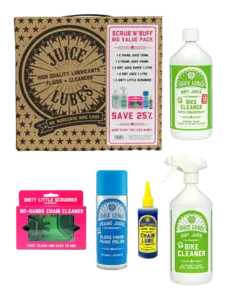 Juice Lubes Juice Lubes  Scrub and Buff Pack of Five Items