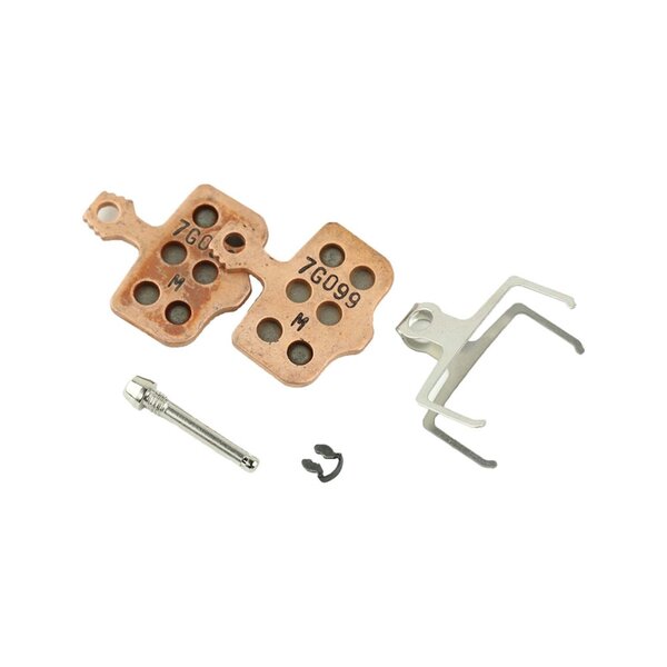 DISC BRAKE PADS SRAM - SINTERED/STEEL (HEAVY DUTY) - LEVEL TL/LEVEL T/LEVEL/LEVEL ULT/TLM B1 (2020+)/DB/ELIXIR/2 PIECE ROAD