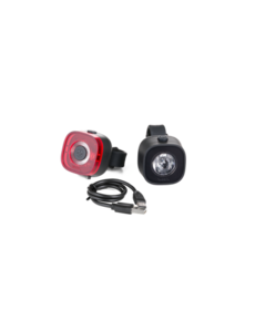 Woom Woom Beam Bike Lights USB Rechargeable Set