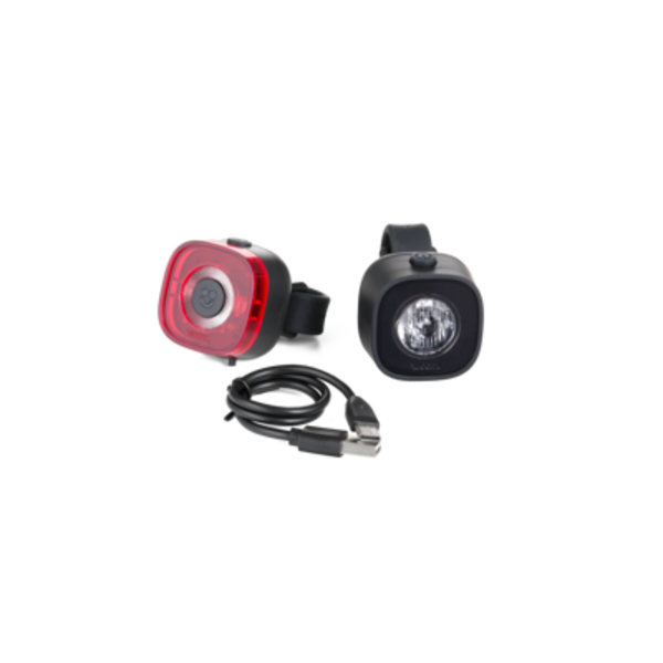 Woom Woom Beam Bike Lights USB Rechargeable Set