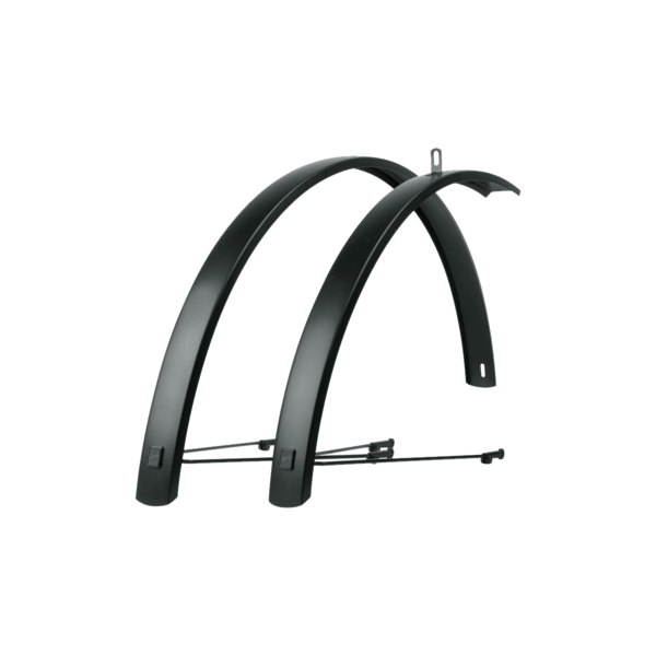 SKS SKS Edge Aluminium Mudguard Set, Matt Black 56mm 28", 27.5"