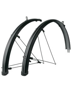 SKS SKS Bluemels Stripes 28" Mudguard, Black/Grey