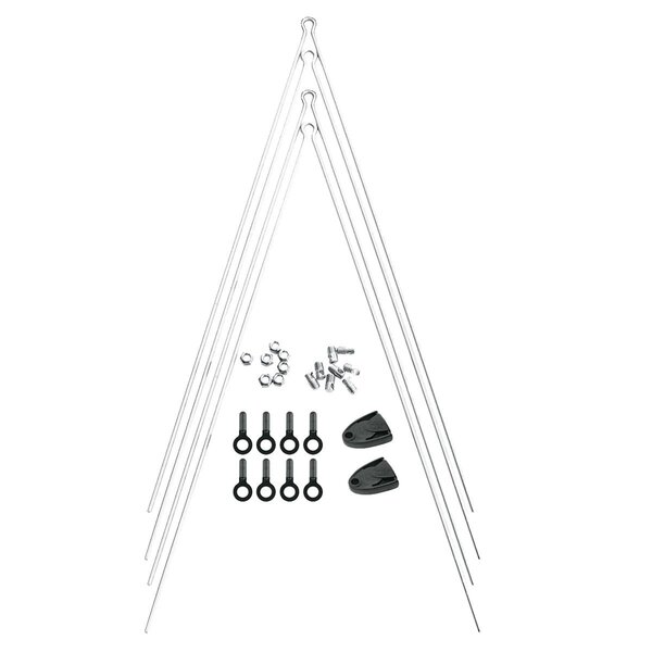 SKS SKS CHROMOPLASTICS/LONGBOARD SPARES KIT FULL: