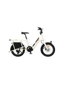 Yuba Yuba mini Boda Boda Electric Cargo Bike White