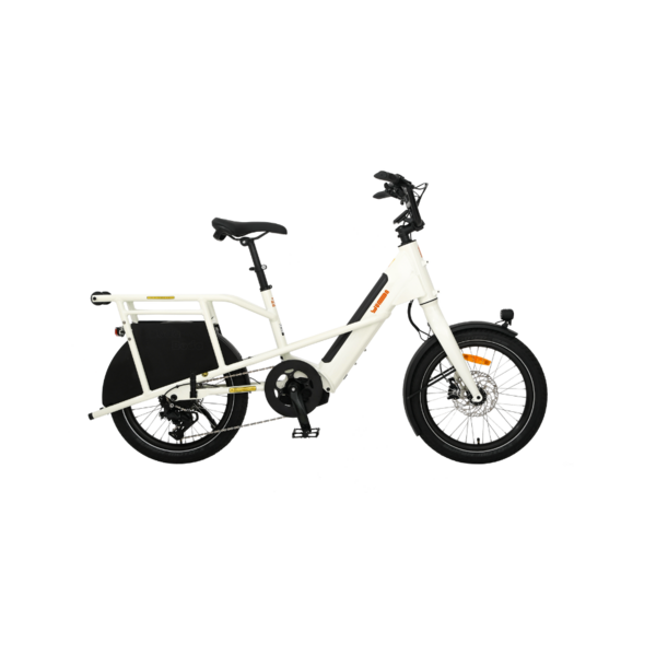 Yuba Yuba mini Boda Boda Electric Cargo Bike White