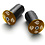 Cinelli Cinelli Bar End Expander Plugs Anodised + Expander Gold