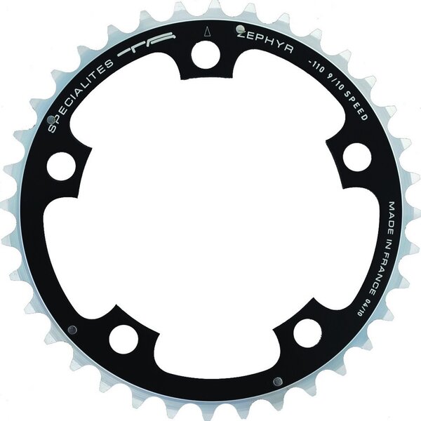 Specialites TA Zephyr Outer Chainring 110BCD 46T 5Bolt Silver 2x9sp or 2x10sp
