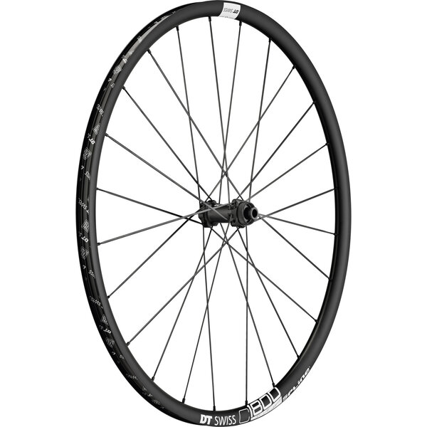 DT Swiss Front Wheel 700c Disc Brake Black DT Swiss C 1800 SPLINE, Clincher 23 X 22mm
