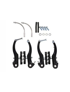  V-BRAKE CALIPERS SACCON/MIRANDA ALLOY (SET OF 2) BLACK