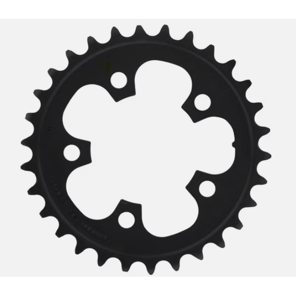 Shimano Shimano 105 FC-5703 130mm BCD 5 Arm Outer Chainring - Black - 50T-D