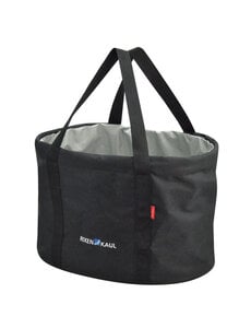  Basket Handlebar Bag: Black Rixen-kaul Shopper Pro 24L. Maximum load: 7kg