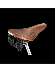 Brooks Brooks Flyer Softened Mens Touring Saddle Tan 175mm