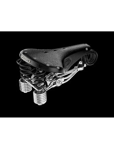 Brooks Brooks B135 with Clamp Mens Leisure Saddle Black