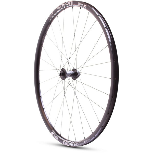 M Part M Part Gravel Front Wheel DT 370 CL Hub G 540 Rim TLR black 700c