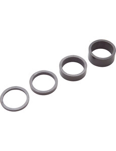 Pro PRO Headset spacers, UD carbon, 3/ 5/ 10/ 15mm, 1-1/8 inch