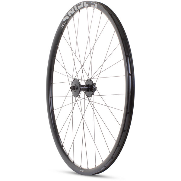 M Part M Part Gravel Front Wheel Shimano QC 400 6B Hub QR 100mm 700c Sniper 24 Rim black