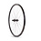 M Part M Part Road Rear Wheel Shimano Tiagra CL Hub TA 142x12mm Cyclone Rim black 700c