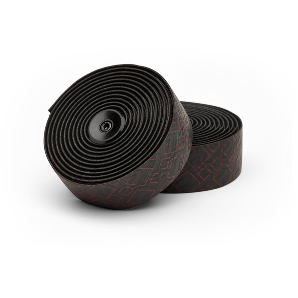 Pro Pro Peaked Team Tape Black/Red PU / 2.5mm