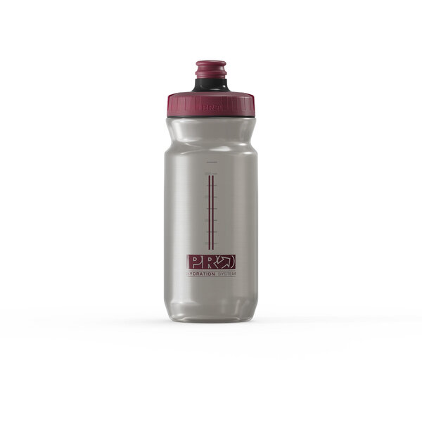 Pro Pro Performance Bottle 600ml Autoflow Valve Grey Trans/Red Cap