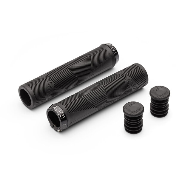 Pro Pro HeroDirt Sport Lock On Grips, 132.5 x 30mm, Black